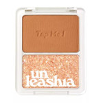 UNLEASHIA Палетка теней и хайлайтер tap me palette duo №2 groovy, 8,4 г