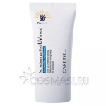  CARE:NEL Крем матирующий солнцезащитный no sebum perfect uv shield spf50+ pa++++, 50 м