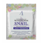  ANSKIN Маска альгинатная с муцином улитки snail modeling mask refill, 25 г