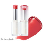  CLIO Бальзам оттеночный для губ с малиновым оттенком crystal glam balm 05 honey raspberry, 3,2 г