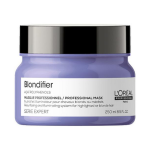  LOREAL PROFESSIONNEL Маска для сияния оттенков блонд serie expert blondifier cool, 250 мл
