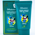  JM SOLUTION Крем солнцезащитный с экстрактом жемчуга marine luminous pearl sun cream minnie, 50 мл