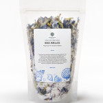  MARILAND Соль для ванн с лепестками василька и цветками анчана relax sea salt, 400 г