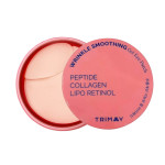  TRIMAY Патчи разглаживающие с пептидами и ретинолом wrinkle smoothing gel eye patch, 30 шт + 30 шт