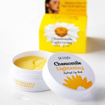  PETITFEE Патчи против темных кругов petitfee chamomile lightening hydrogel eye mask, 60 шт