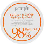  PETITFEE Патчи с коллагеном petitfee 98% collagen & coq10 hydrogel eye patch, 60 шт