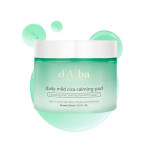  D'ALBA Тонер-пэды успокаивающие piedmont daily mild cica calming pad, 50 шт