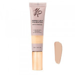  YU-R Тональная основа стойкая матирующая matte coverage foundation 3.5 light plus, 32 мл