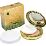  ENOUGH Пудра №13 + запасной блок coenzyme q10 aloe silky sun two way cake, 13 г