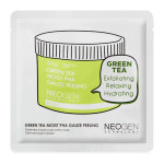  NEOGEN Пилинг-пэды с зеленым чаем и кислотами green tea moist pha gauze peeling, 1 шт