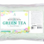  ANSKIN Маска альгинатная с экстрактом зеленого чая green tea modeling mask refill, 240 г