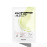  SOME BY MI Маска тканевая для лица и сужения пор real super matcha pore care mask, 20 мл