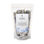  MARILAND Соль для ванн с лепестками василька и цветками анчана relax sea salt, 400 г