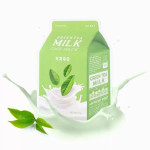  A'PIEU Маска с экстрактом зеленого чая green tea milk one-pack, 21 г