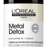  LOREAL PROFESSIONNEL Крем уход для окрашенных волос metal detox, 100 мл