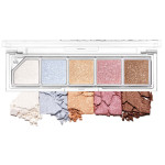  UNLEASHIA Палетка хайлайтеров mood shower face palette 100 ballerina, 4 г 