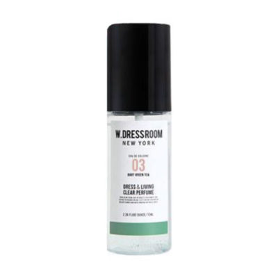 W.DRESSROOM Вода с ароматом №03 зеленого чая и лимона baby green tea, 70 мл