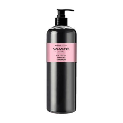 VALMONA Шампунь укрепляющий с черным пионом powerful solution black peony seoritae shampoo, 480 мл