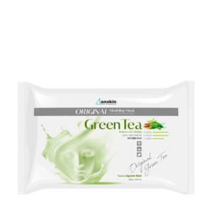 ANSKIN Маска альгинатная с экстрактом зеленого чая green tea modeling mask refill, 240 г