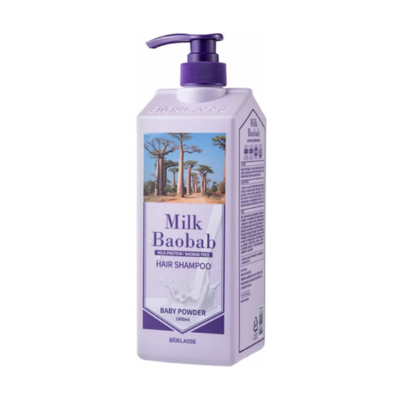 MILK BAOBAB Шампунь для волос original shampoo baby powder, 1000 мл