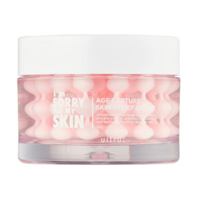 I'M SORRY FOR MY SKIN Крем капсульный успокаивающий age capture skin relief cream, 50 г