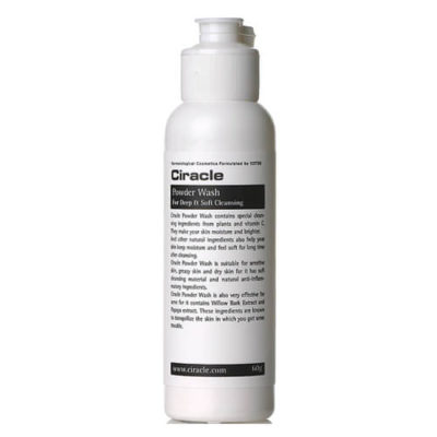 CIRACLE Пудра для глубокого очищения кожи лица powder wash for deep & soft cleansing, 60 г