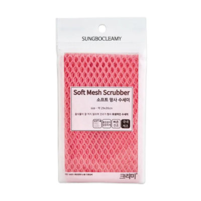 SUNG BO CLEAMY Скруббер для мытья посуды soft scrubber