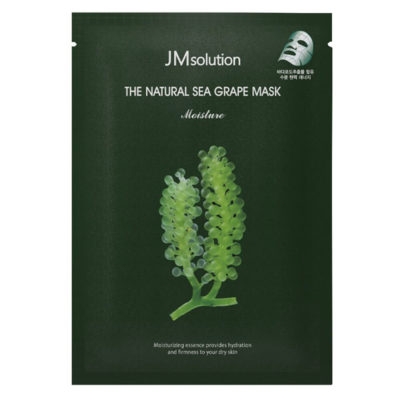 JM SOLUTION Маска увлажняющая с морским виноградом the natural see grape mask moisture, 30 мл