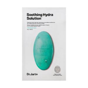 DR. JART+ Маска увлажняющая с алоэ вера dermask water jet soothing hydra solution, 25 мл