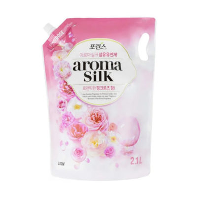 LION Кондиционер для белья с ароматом розы aroma silk, 2.1 л