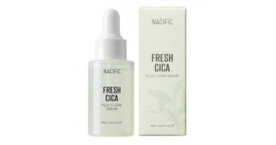 NACIFIC Сыворотка успокаивающая с экстрактом центеллы fresh cica plus clear serum, 20 мл