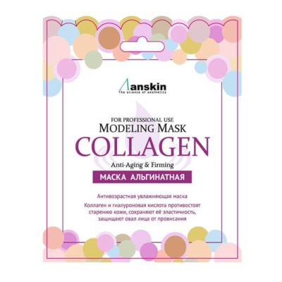 ANSKIN Маска альгинатная с коллагеном collagen modeling mask refill, 25 г