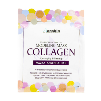 ANSKIN Маска альгинатная с коллагеном collagen modeling mask refill, 25 г