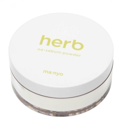 MANYO FACTORY Пудра матирующая с комплексом трав herb green no sebum powder, 6,5 г