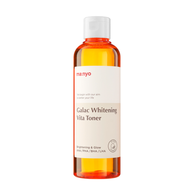 MANYO FACTORY Тонер мультивитаминный для тусклой кожи galac whitening vita toner, 210 мл