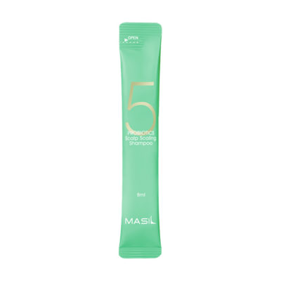 MASIL Шампунь глубокоочищающий с пробиотиками 5 probiotics scalp scaling shampoo stick pouch, 8 мл