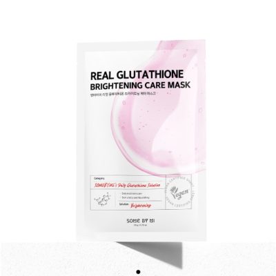 SOME BY MI Маска осветляющая с глутатионом real glutathion brightening care mask, 20 мл