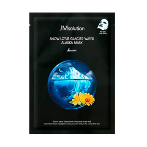 JM SOLUTION Маска увлажняющая с экстрактом лотоса snow lotus glacier water alaska mask, 30 мл