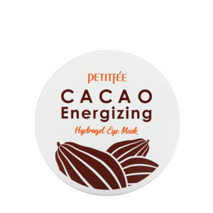PETITFEE Патчи тонизирующие с какао petitfee cacao energizing hydrogel eye patch, 60 шт
