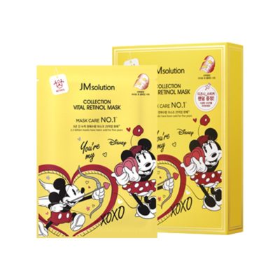 JM SOLUTION Маска энергетическая  с ретинолом disney collection vital retinol mask, 30 мл