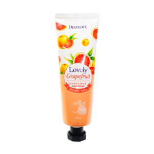 DEOPROCE Крем для рук парфюмированный lovely grapefruit perfumed hand cream, 50 г
