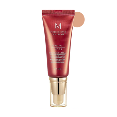 MISSHA ББ-крем №23 многофункциональный m perfect cover bb cream spf42 pa+++, 50 мл