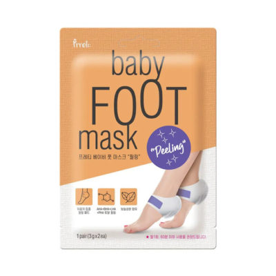 PRRETI Пилинг-маска для ног baby foot mask peeling, 6 г