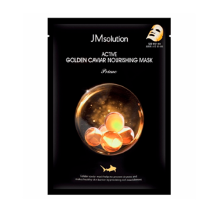 JM SOLUTION Маска с золотом и икрой active golden caviar nourishing mask prime, 30 мл