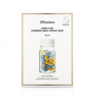 JM SOLUTION Маска восстанавливающая с керамидами derma care ceramide aqua capsule mask, 30 мл