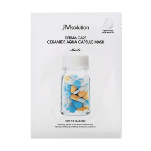 JM SOLUTION Маска восстанавливающая с керамидами derma care ceramide aqua capsule mask, 30 мл