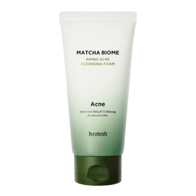 HEIMISH Пенка тонизирующая для лица matcha biome amino acne cleansing, 150 г