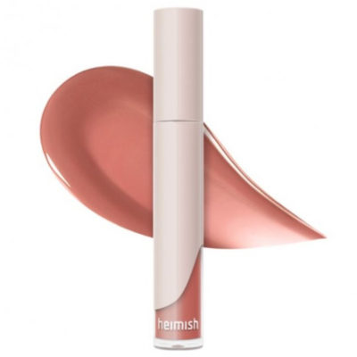 HEIMISH Блеск для губ нежно-розовый dailism lip gloss 03 nudie rose, 4 г