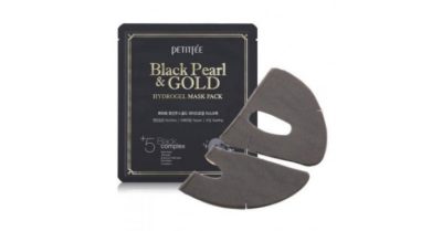 PETITFEE Маска гидрогелевая с черным жемчугом black pearl & gold hydrogel mask pack, 32 г