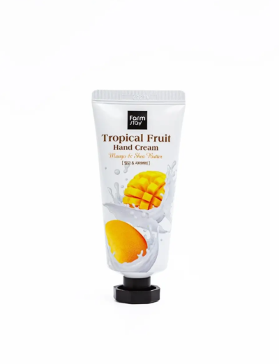 FARM STAY Крем для рук с манго и маслом ши tropical fruit hand cream mango & shea butter, 50 мл